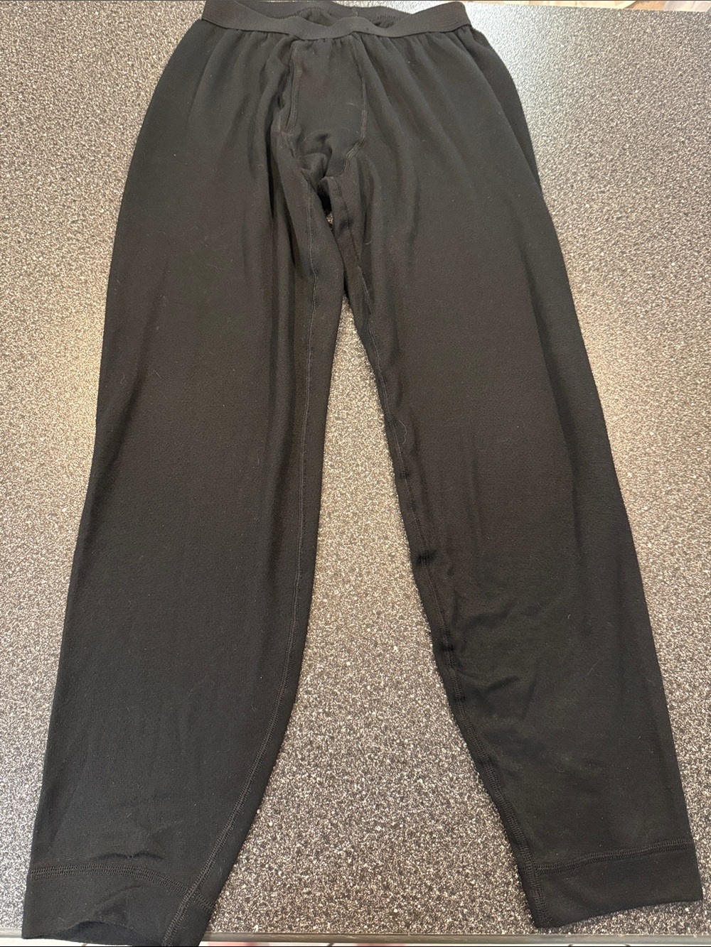 Patagonia Men's Black Base Layer Long Johns - size medium